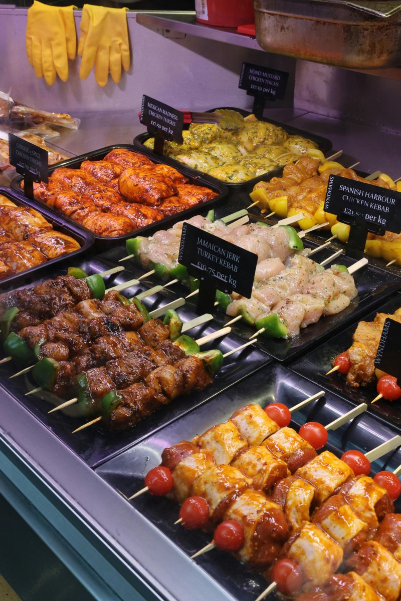 Pre-marinated meats
