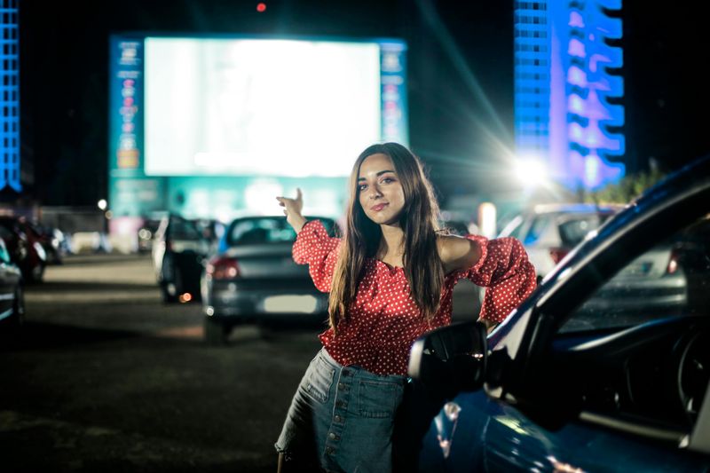 Drive-In Movie Theaters Under the Stars